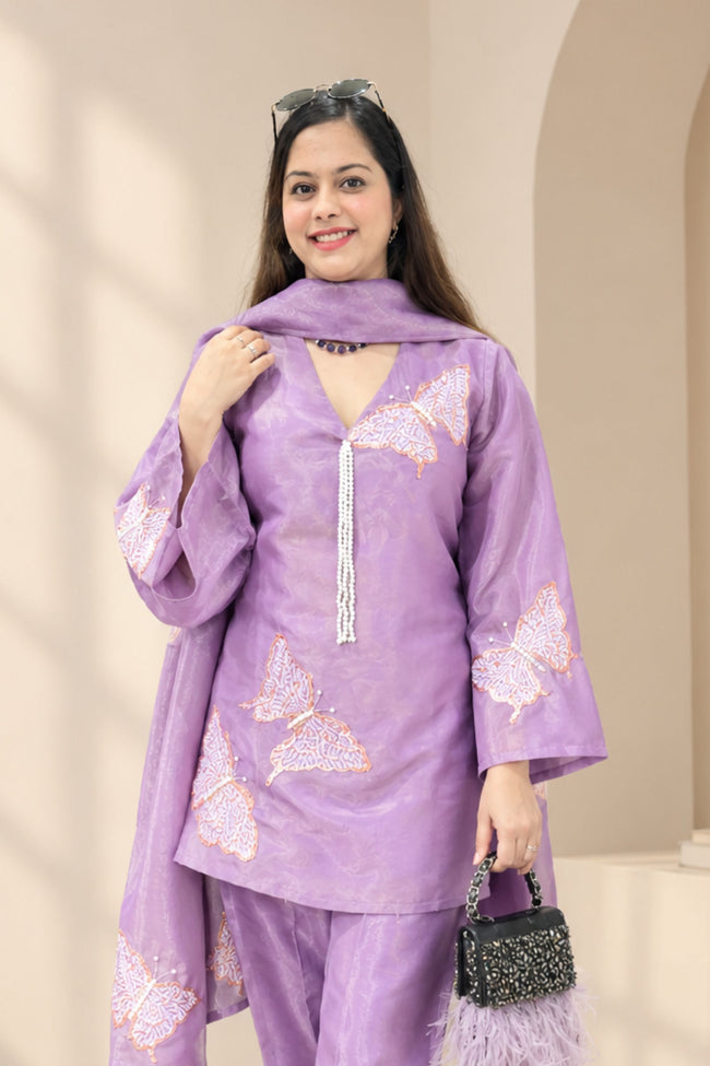 Imported Fabric | Farshi Set Main Image