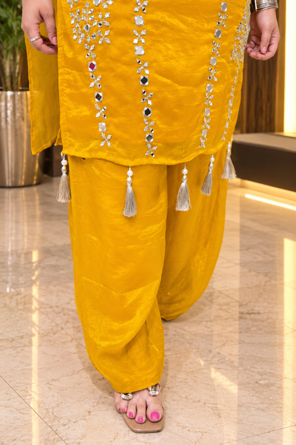 Pearl Suit Design | Plazzo Set