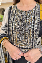 Pure Crepe Farshi Suit | Farshi Set