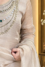 Necklace Design Suit | Flairy Plazzo Set