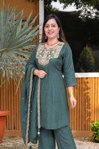 Peplum Suit | Flairy Plazzo Set