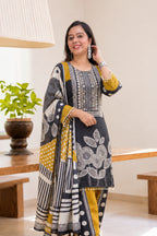 Pure Crepe Farshi Suit | Farshi Set